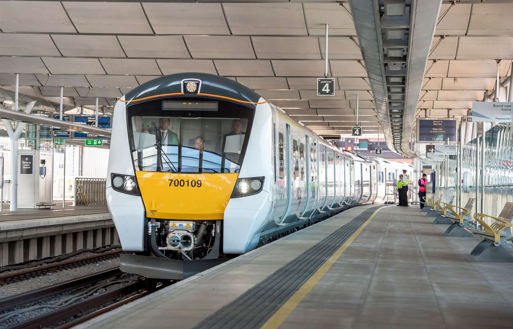 Maidstone rail travellers must first make their way to Blackfriars, before they can connect to Thameslink