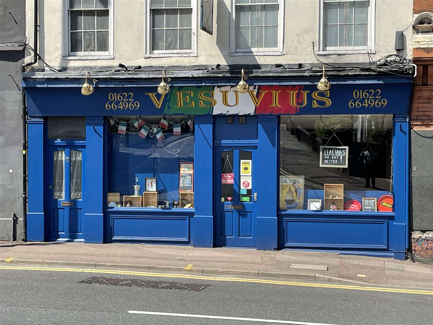 Vesuvius restaurant, in Maidstone, which is run by Alessandro Biscardi Picture: Alessandro Biscardi (49011243)