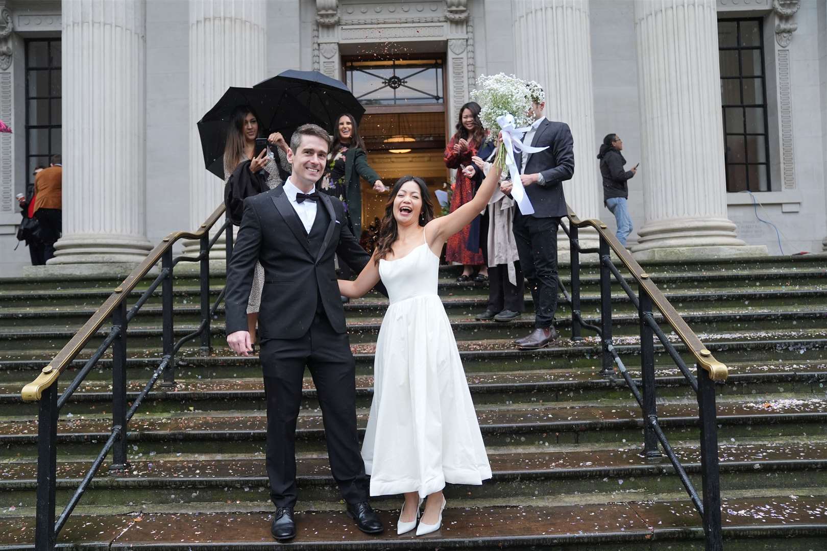 Australian couple Brad and Priscilla Standfield Yui Mok/PA)