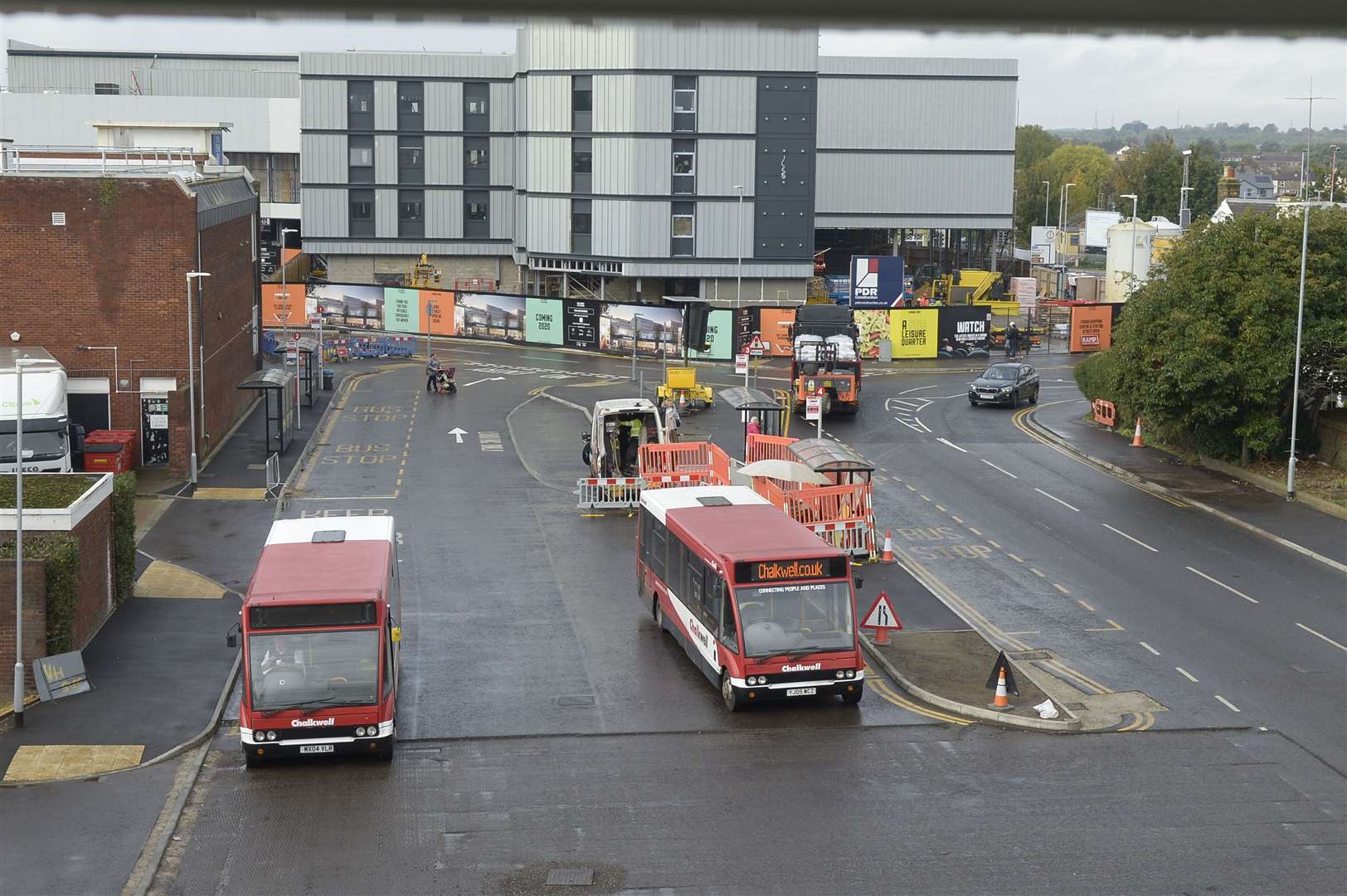 Delayed: the opening of Sittingbourne bus hub after "safety critical" issues. Picture: Andy Jones (19356297)