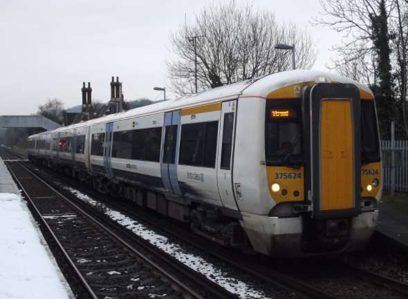 Many trains were disrupted. Stock picture