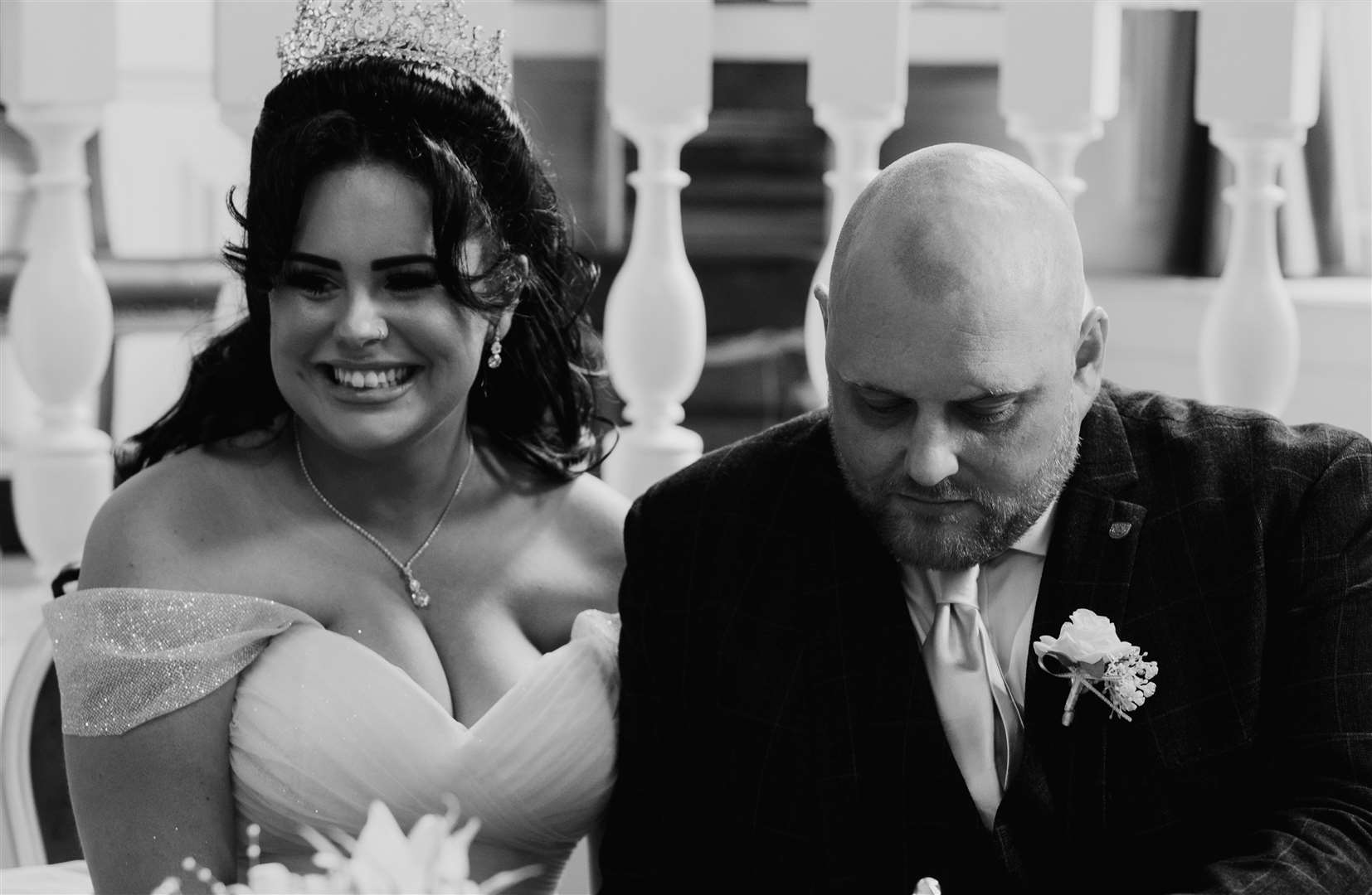 Wallflower Weddings cancelled on Chatham couple Shania Stanton and Jake Stanton when they got married at the Guildhall Museum in Rochester. Picture: Mark Thompson/MST Photography