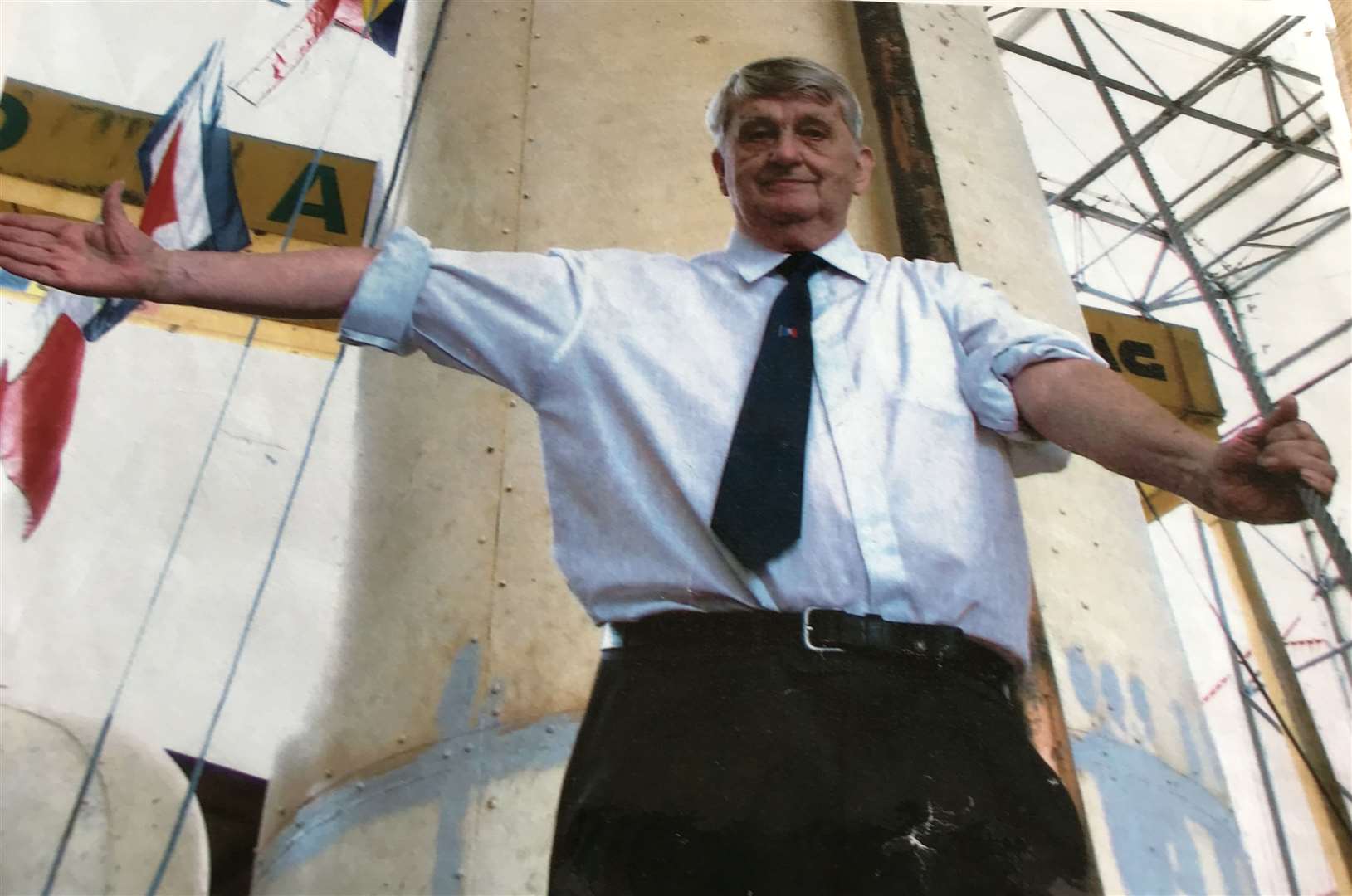 Brian Goodhew on board the Medway Queen in Bristol (15333053)