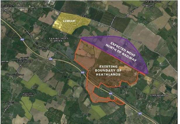 A map of Heathlands