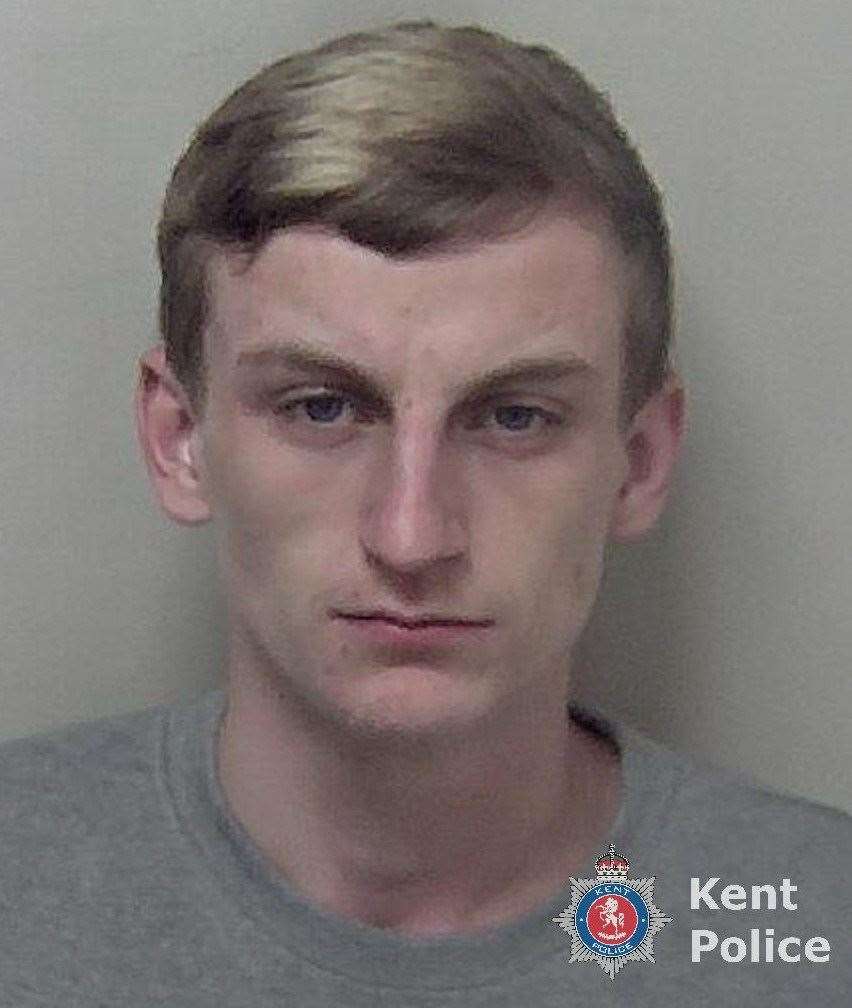 Harry Marshall was jailed after robbing a post office in Broadstairs. Picture: Kent Police