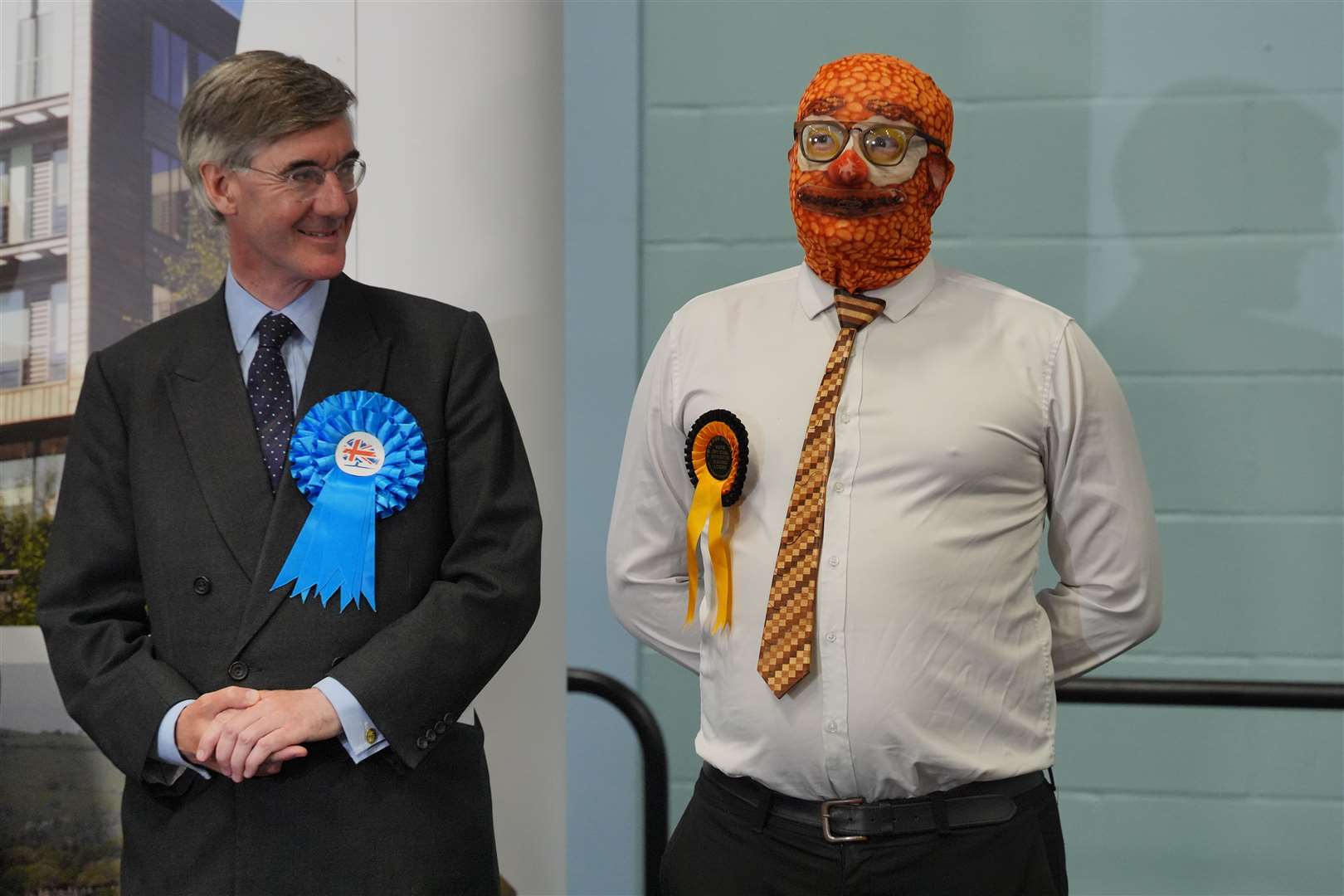 Senior Conservative Sir Jacob Rees-Mogg after losing his seat (Jonathan Brady/PA)