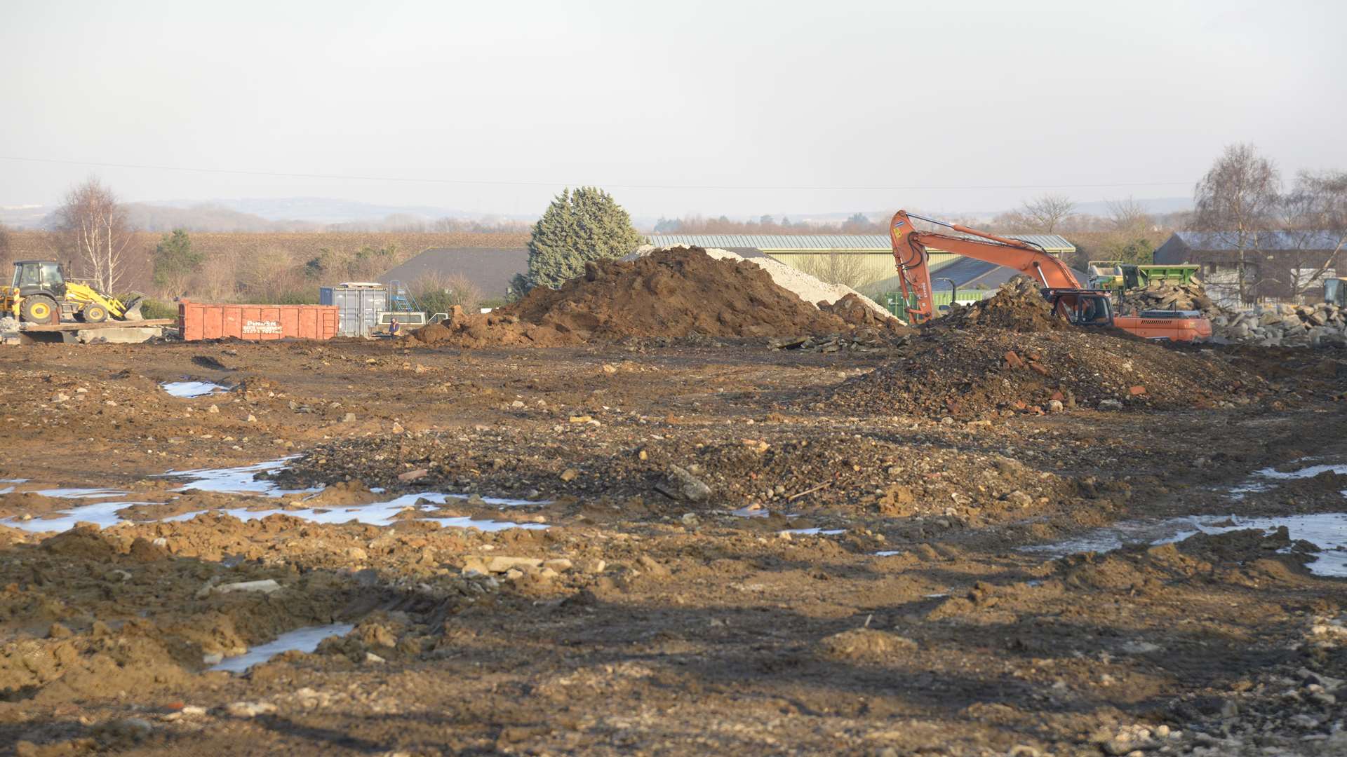 The former NOVA factory site has been cleared.