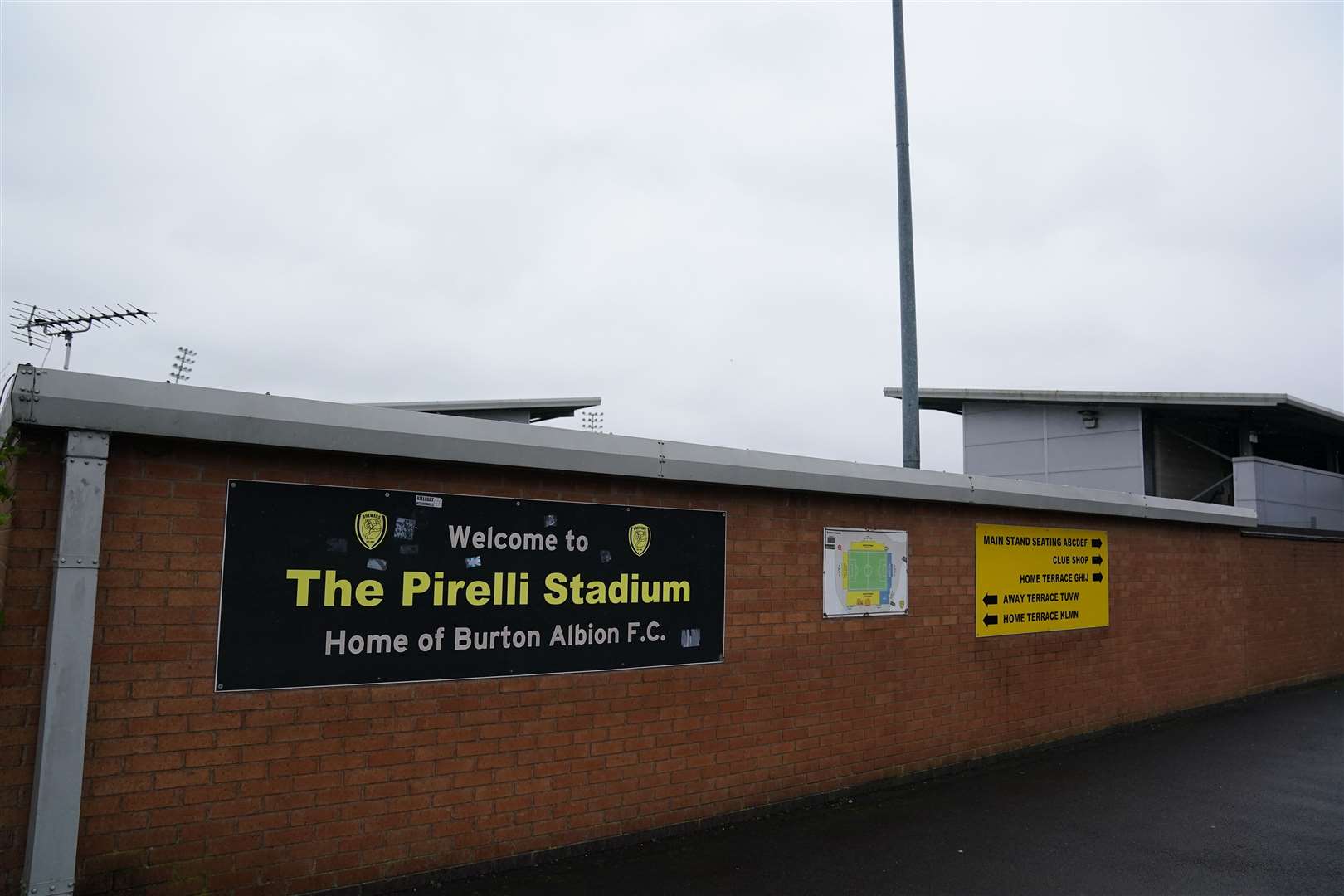 The ban was issued after stewards alerted police at the Pirelli Stadium (Zac Goodwin/PA)