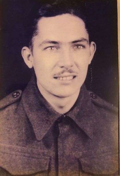 Sittingbourne D-Day veteran Gordon Holland was awarded the French Legion of Honour in the Second World War