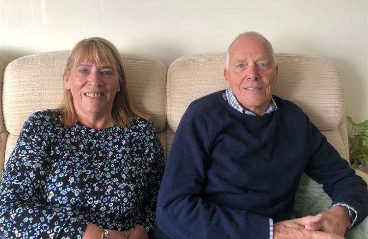 Norman and Carole Garrud told KentOnline how they enjoy living next to an Airbnb in South Road, Hythe, one of the district's second home hotspots