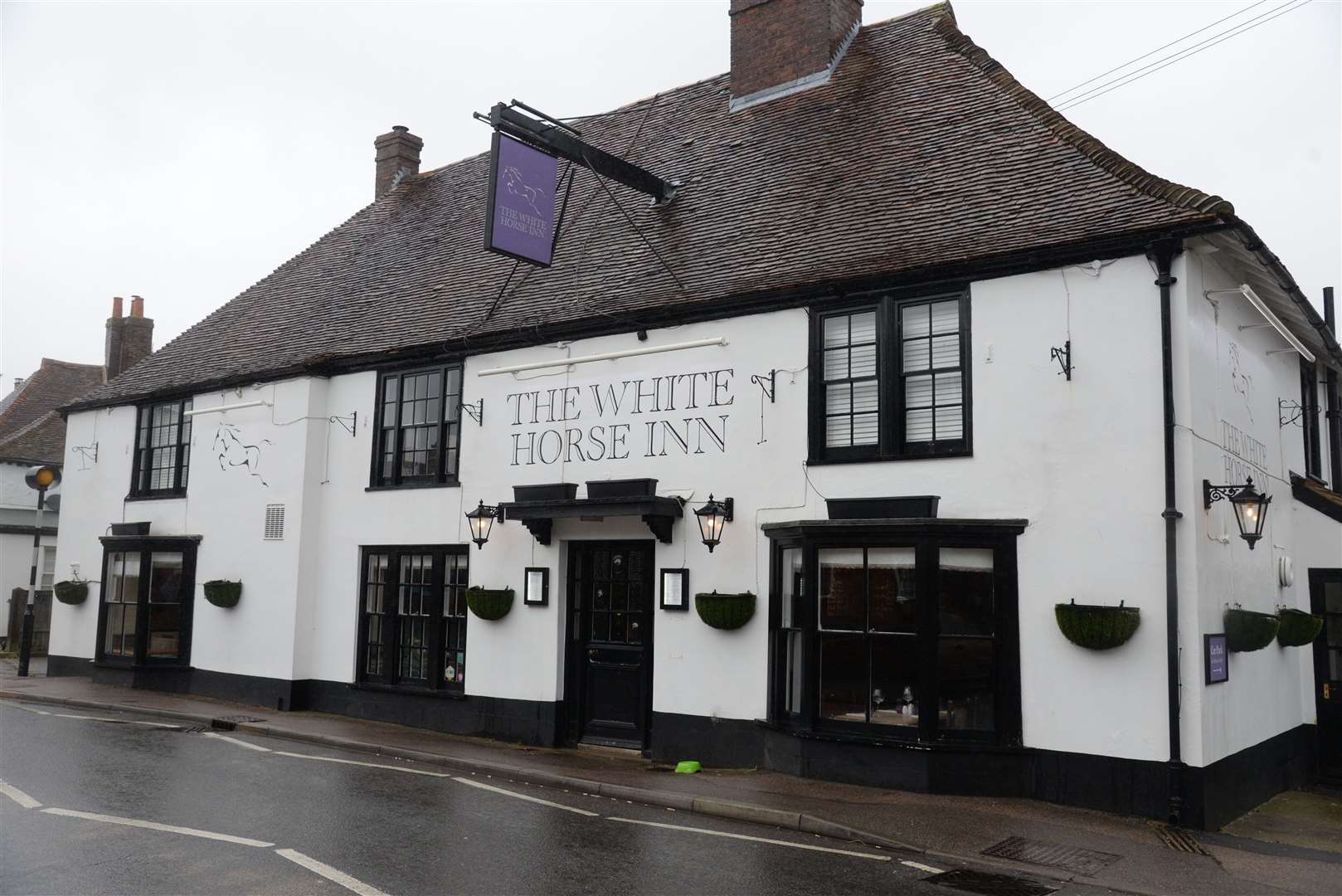 The White Horse in Bridge, where Diamant is the owner