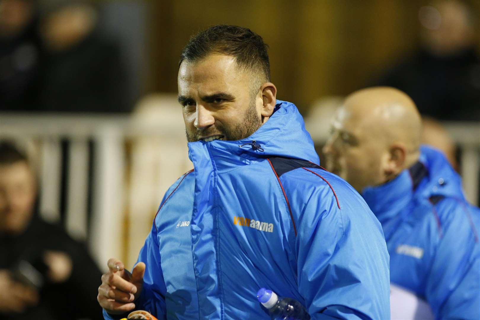 Maidstone caretaker boss Simon Walton Picture: Andy Jones