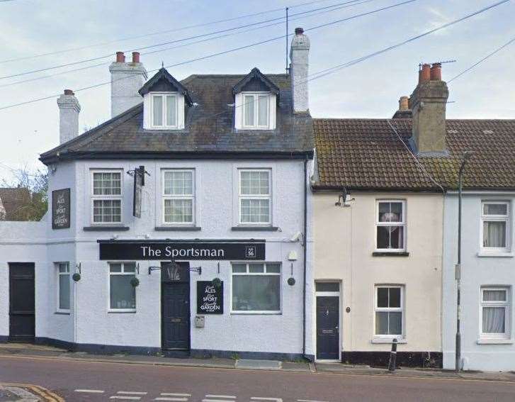 The Sportsman pub in Strood has been forced to close due to water problems. Photo: Google