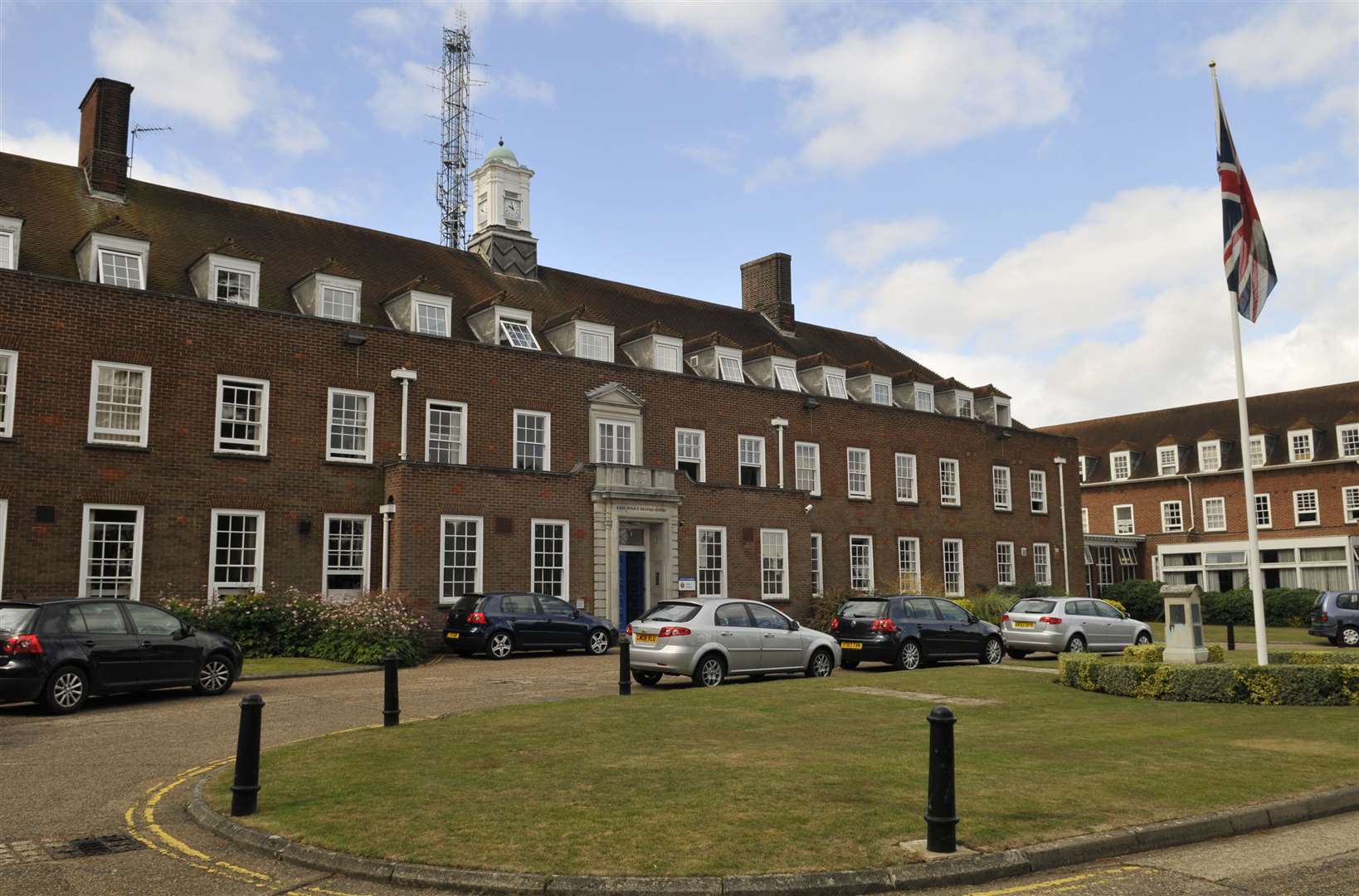 Kent Police's current headquarters in Sutton Road, Maidstone. Picture: Andy Payton