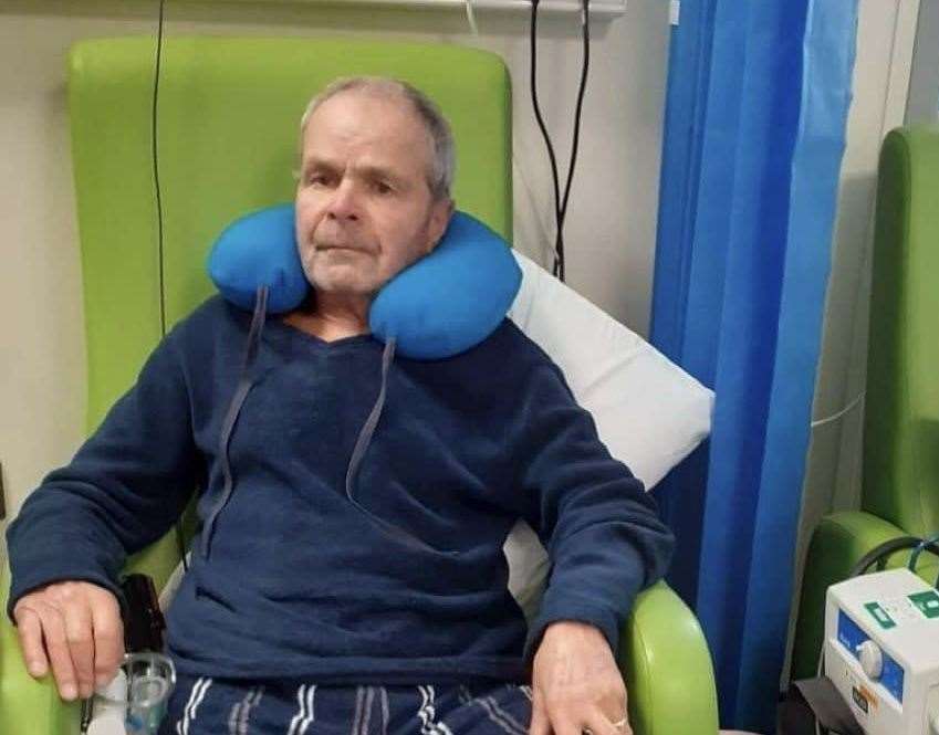 Geoffrey Knell spent 55 "painful" hours in a chair at Margate's A&E department. Picture: Paul Knell