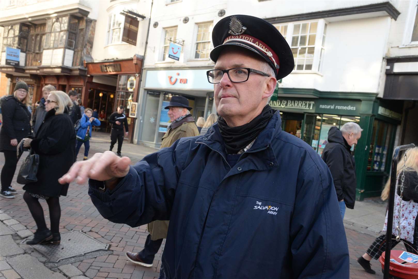 Canterbury Salvation Army bandmaster Martin Neeve. Picture: Chris Davey