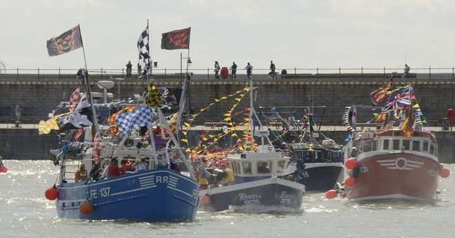 Folkestone Trawler Race will not take to the water this year. Picture: Paul Amos