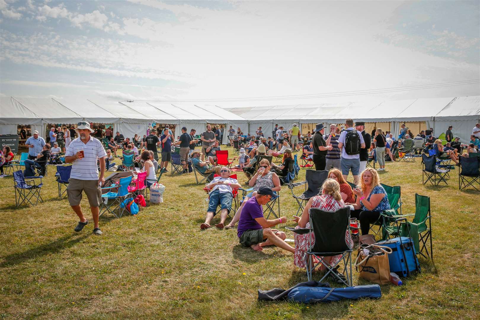 East Malling Beer Festival at Easting Malling Research Centre, 2019 Picture: Matthew Walker