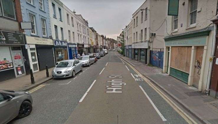 Chatham High Street will benefit from the funding. Picture: Google
