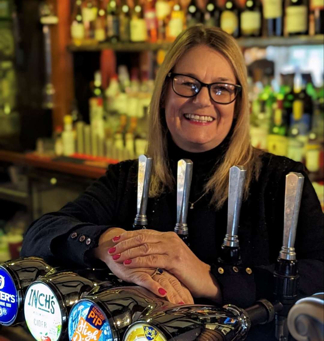 Lisa Burton took over The Red Lion in Badlesmere, near Faversham, seven years ago. Picture: Lisa Burton