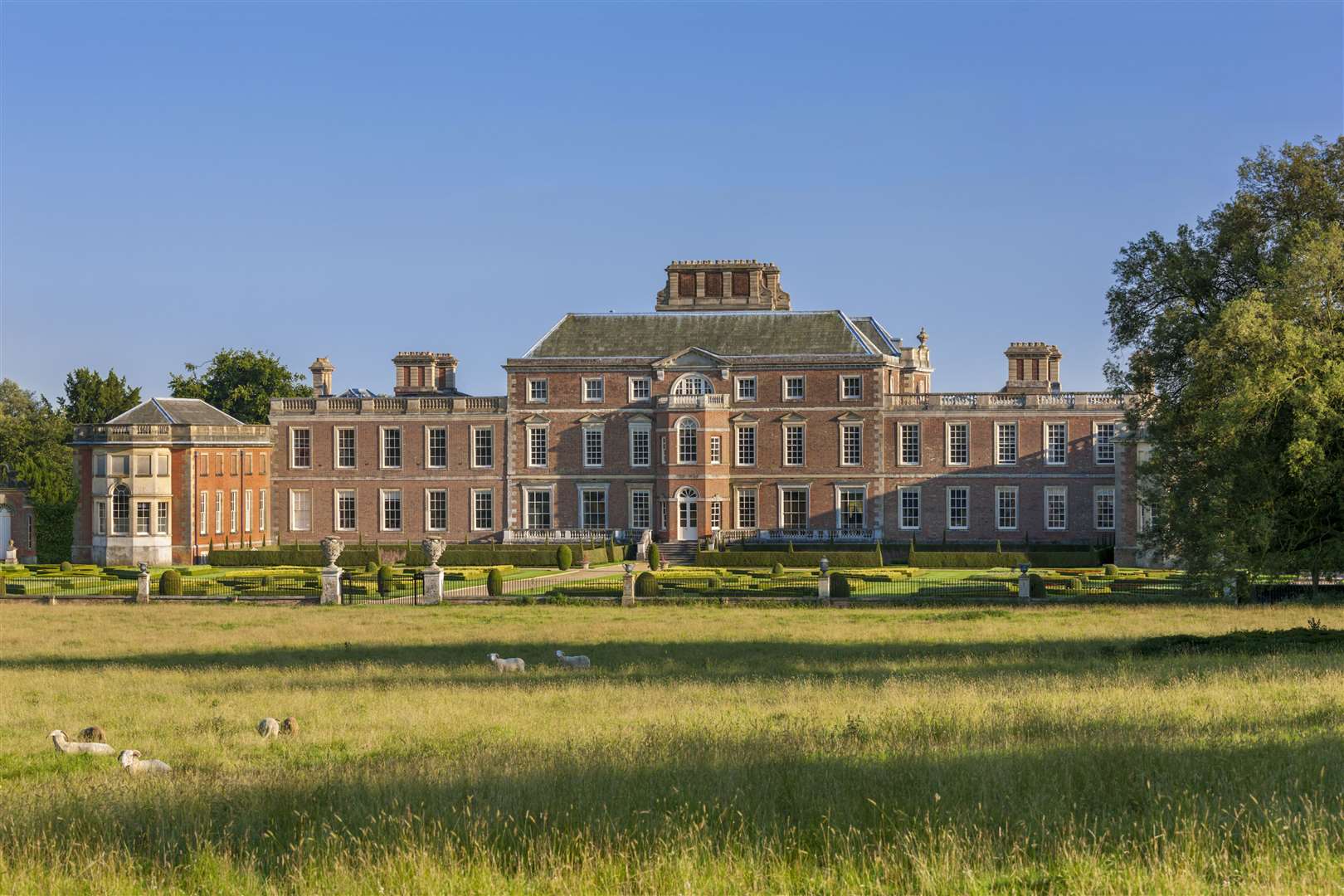 The north front of Wimpole Hall, Cambridgeshire (NT Images/Andrew Butler/PA)