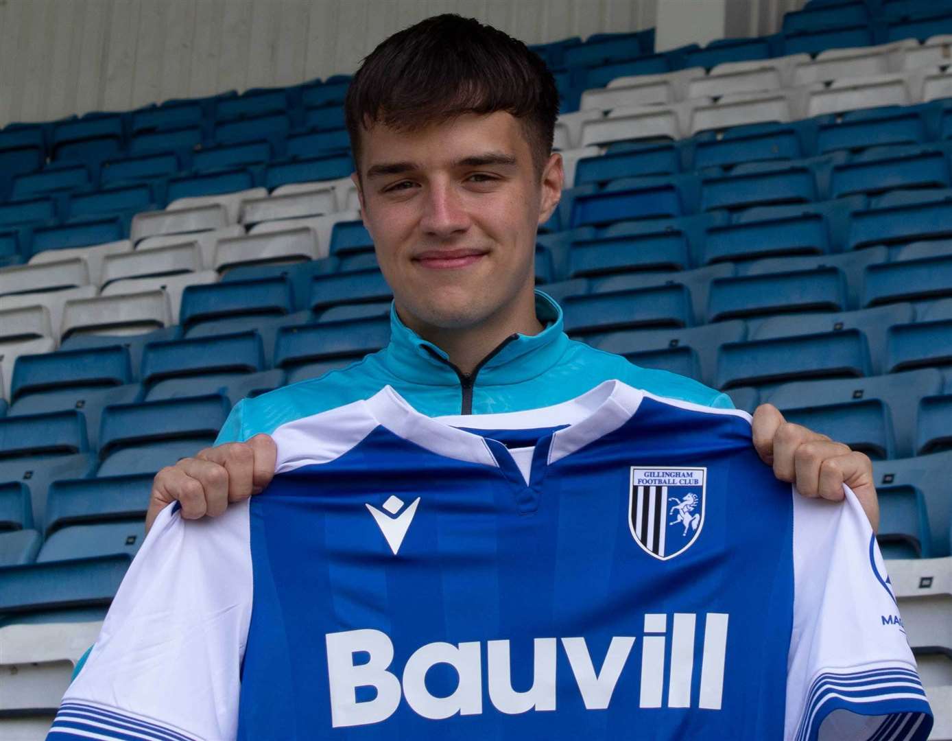 Gillingham's new signing Jacob Wakeling from Peterborough Picture: GFC