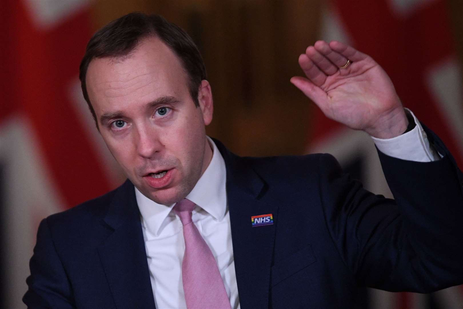 Health Secretary Matt Hancock said he hopes to see Covid-19 measures eased in December (Stefan Rousseau/PA)