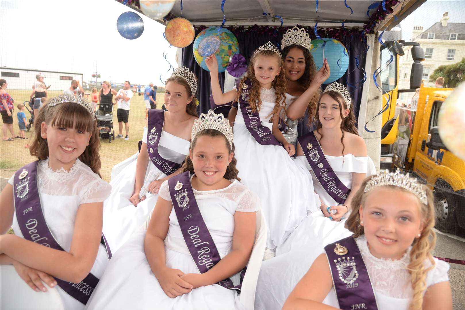 Selection of new queen and princesses for Deal Carnival Court 2020