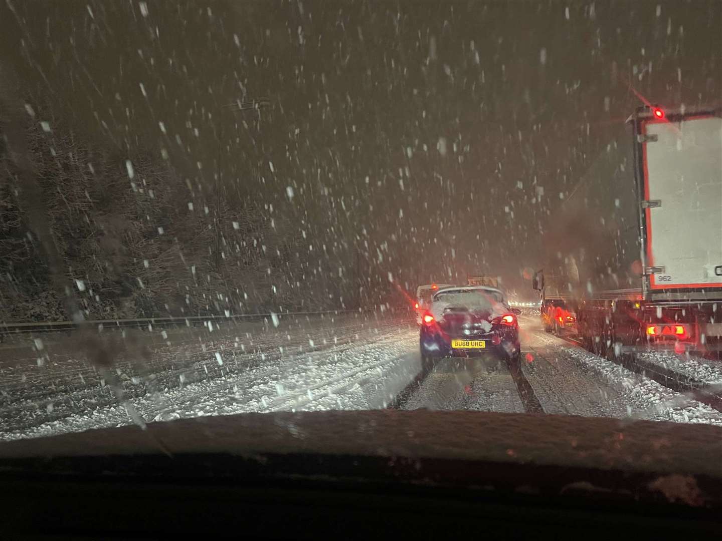 Further snow fall later today could cause disruption