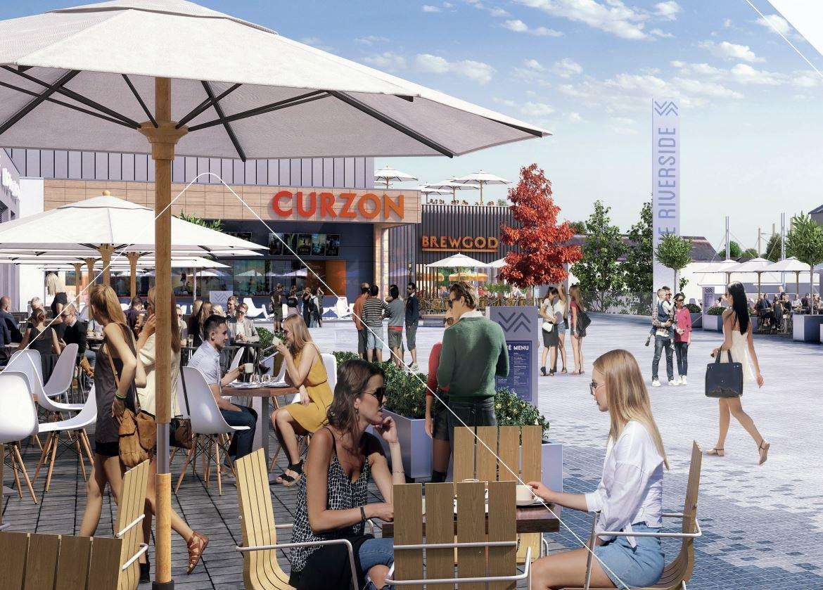 Curzon will run the five-screen cinema at the Riverside development. Picture: Linkcity
