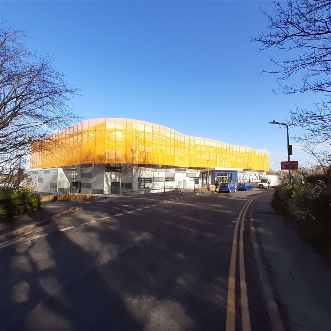 The new White Oak Leisure Centre in Hilda May Avenue, Swanley. Stock Picture