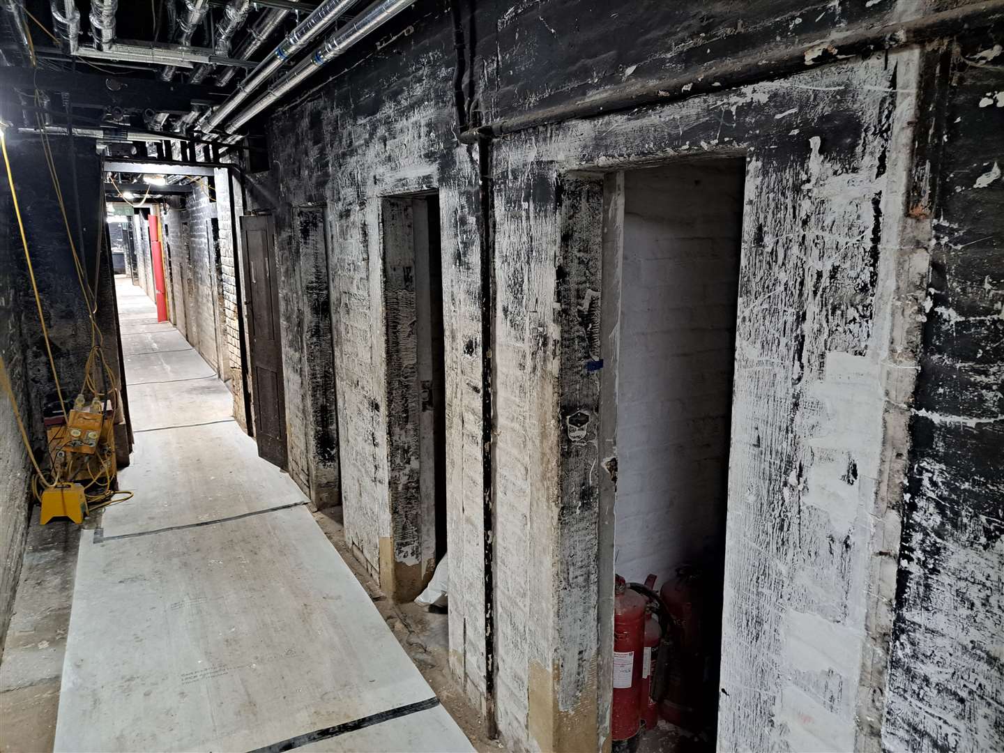 The women's section of the original Dover Gaol cells in the Maison Dieu; this area will become a cafe as part of a £10.5m refurb