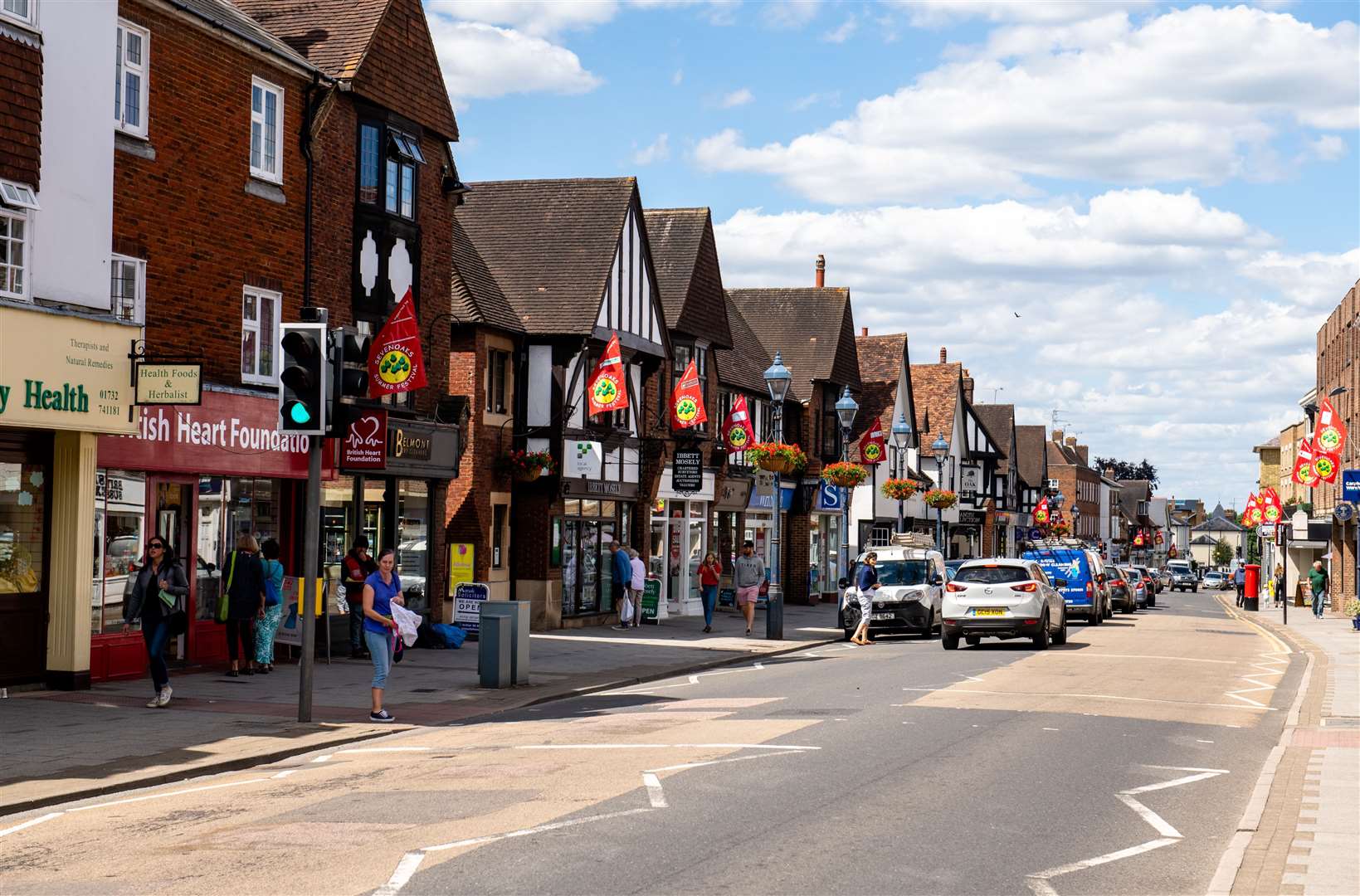 Sevenoaks town centre. Picture: Sevenoaks District Council