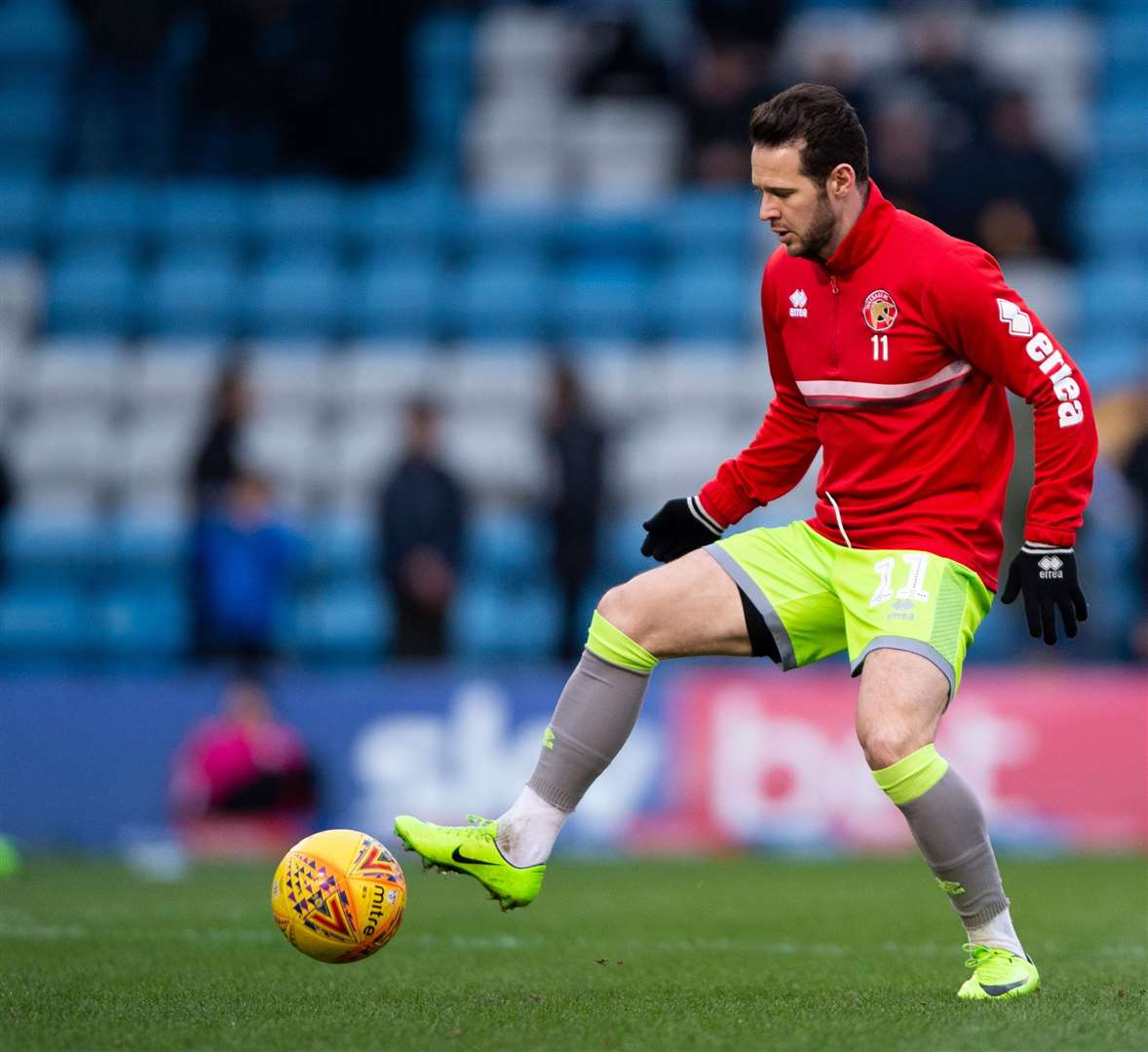 Matt Jarvis came up against Gillingham for Walsall last season Picture: Ady Kerry