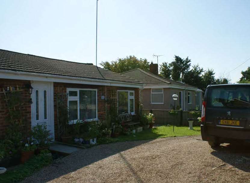 The house before it was demolished. Picture: Clague Architects