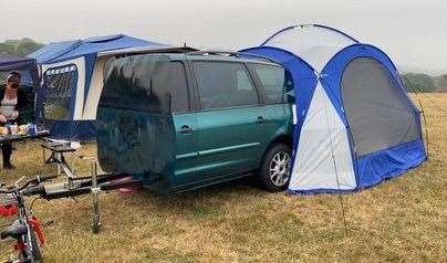 Half car' 1998 Ford camper conversion up for in Walderslade, Chatham