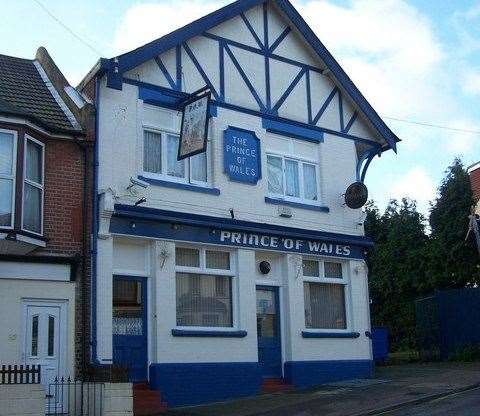 The attack took place at the Prince of Wales pub in Cecil Road, Rochester