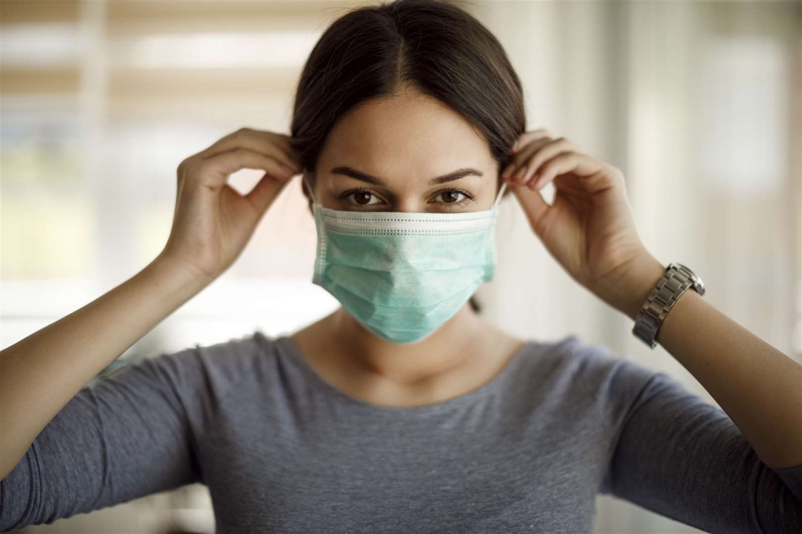 Face masks are compulsory again from today. Picture: iStock