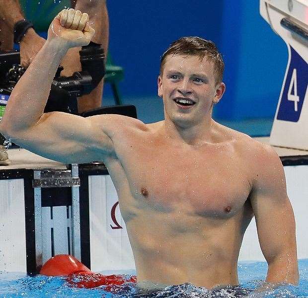 Adam Peaty at the Rio 2016 Olympics. Photo by: Fernando Frazão/Agência Brasil (12286326)