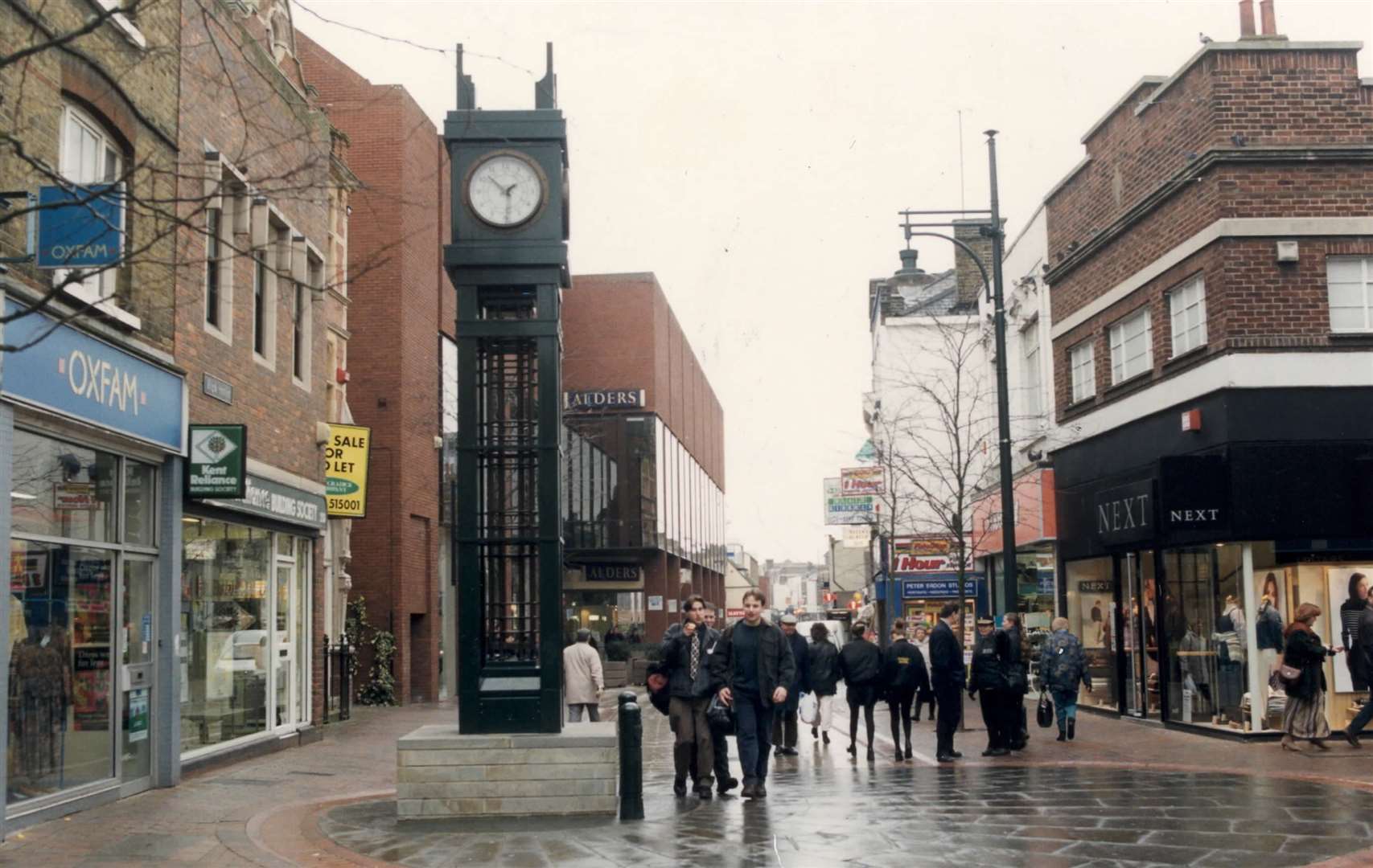 Chatham High Street in 1996