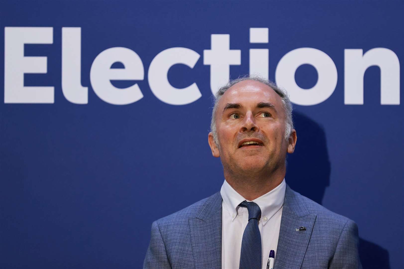 Alex Easton won in East Belfast (Liam McBurney/PA).