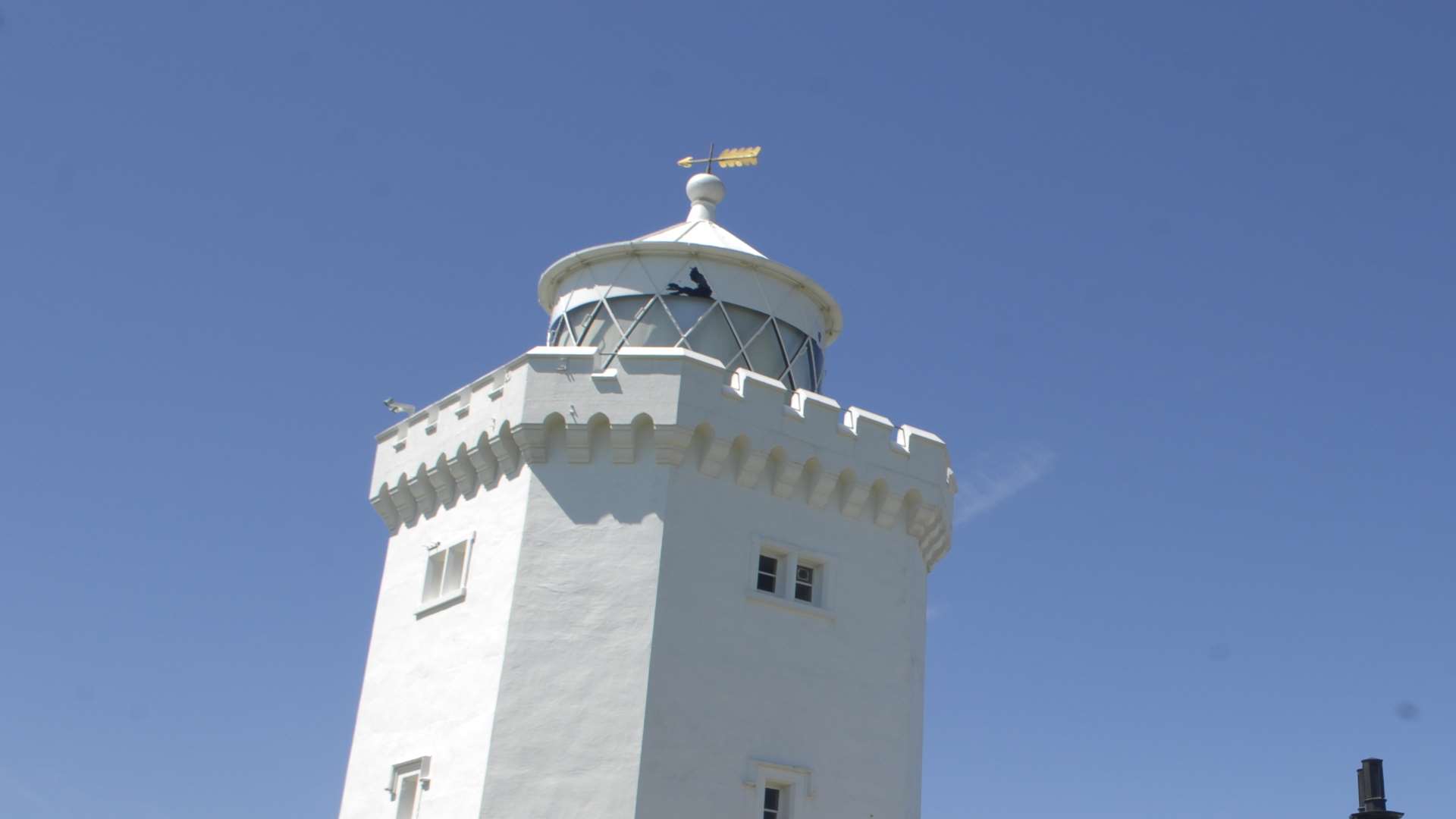 The lighthouse in St Margaret's