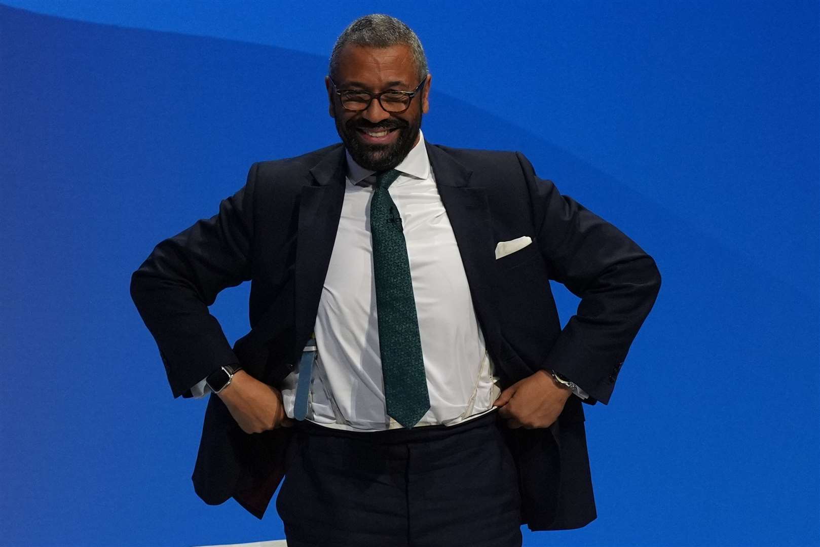 James Cleverly (Jacob King/PA)