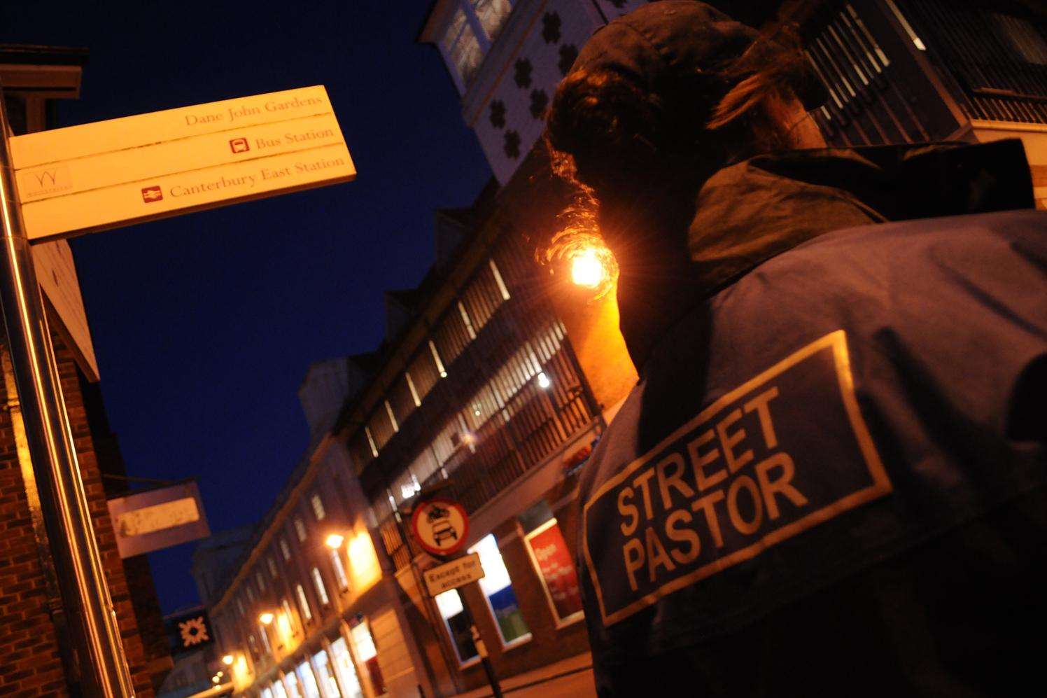 Street Pastors on patrol in Canterbury