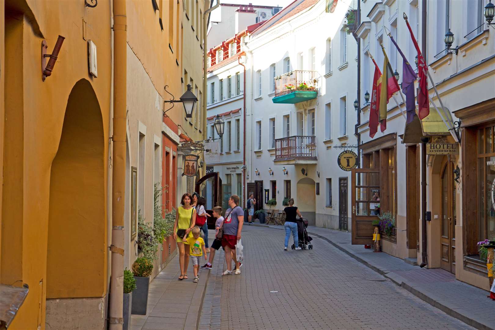 Vilnius in Lithuania was said to offer holidaymakers good value for money (Alamy/PA)