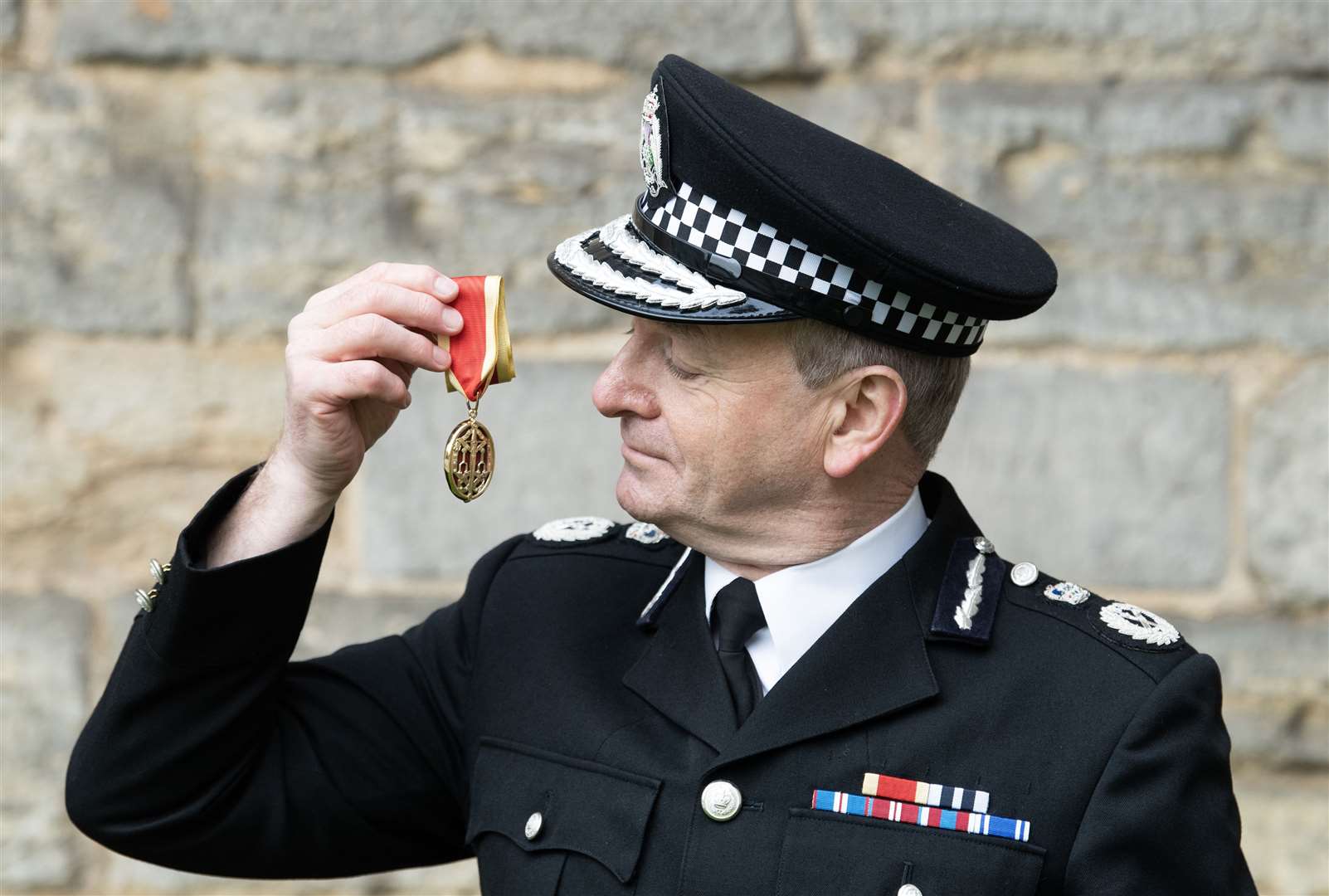 Sir Iain Livingstone was knighted in January (PA)