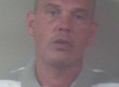 Richard Line, from Ramsgate, was jailed for seven years after admitting three burglary offences. Picture: Kent Police