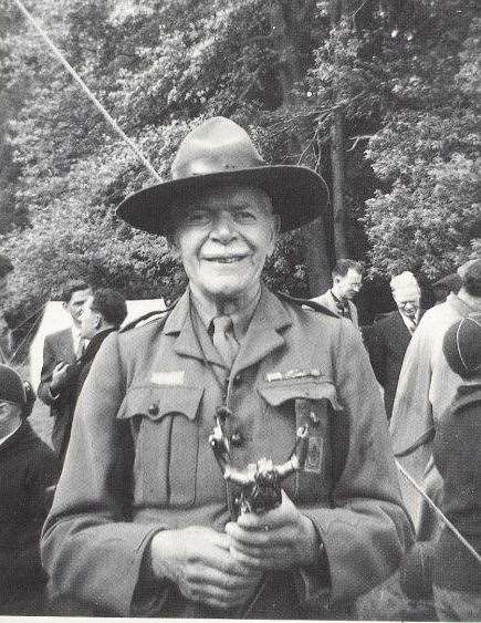 Troop founder Jack Barcham Green