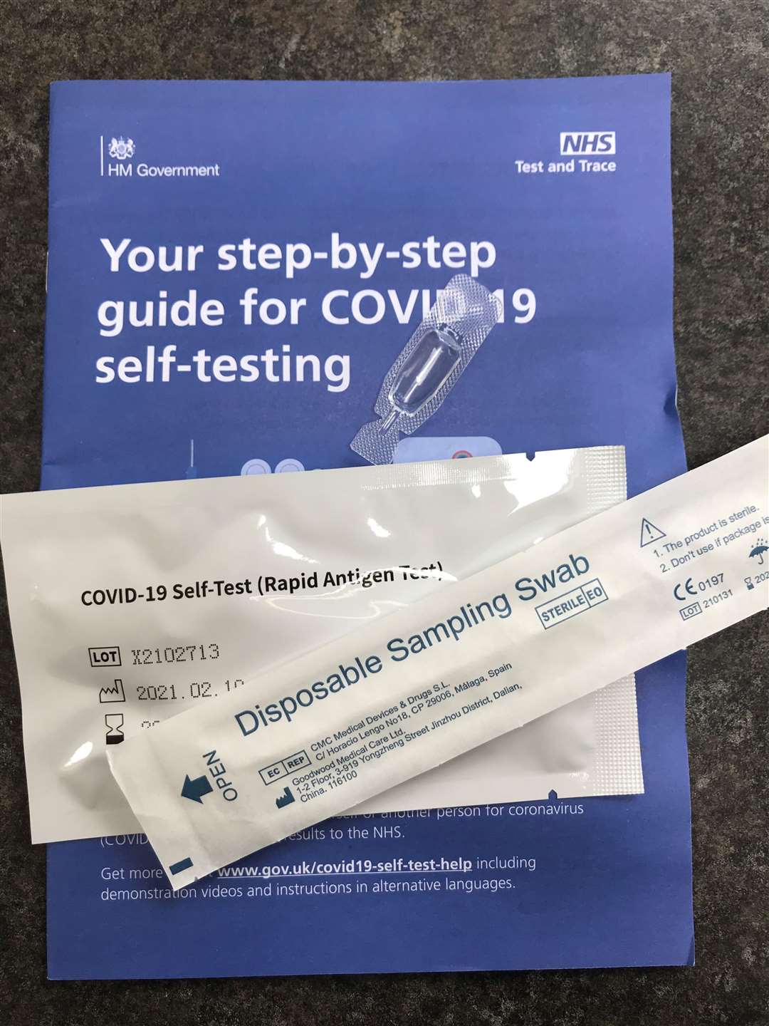 Close contacts of people with Covid-19 will be contacted by phone and sent seven days’ worth of lateral flow tests, the DHSC said.