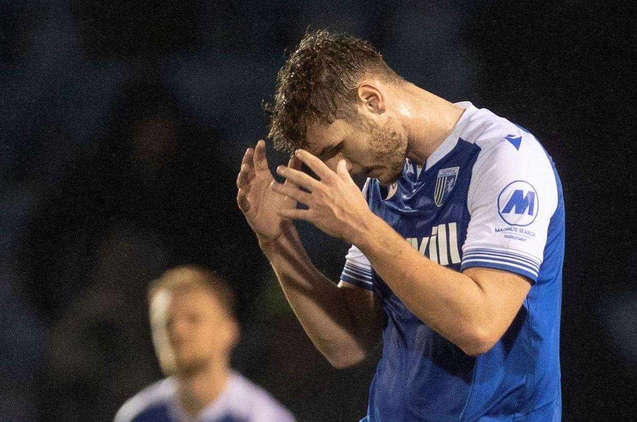 Josh Andrews has had a frustrating first year with Gillingham – but it could all change now Picture: Julian_KPI